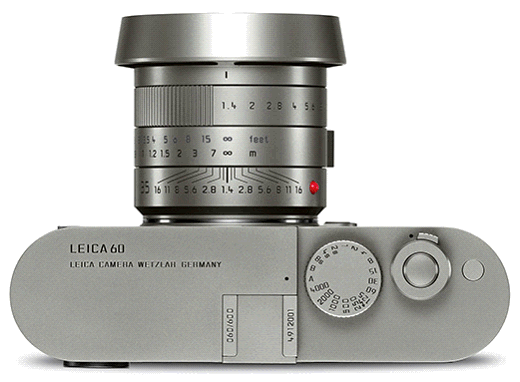 Leica M Edition 60, oslavy 60 let bez LCD i JPEGu