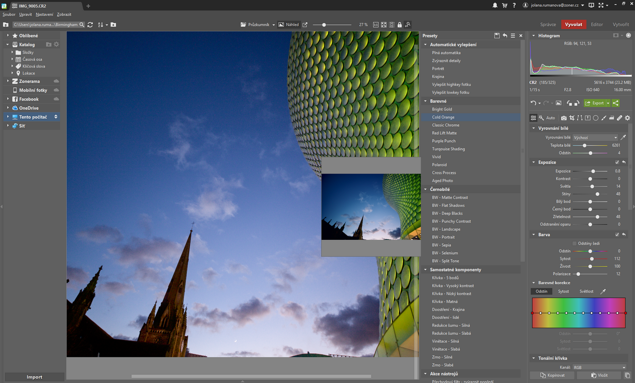 Jarní aktualizace ZPS X přináší zrychlení načítání RAWů i skupiny vrstev
