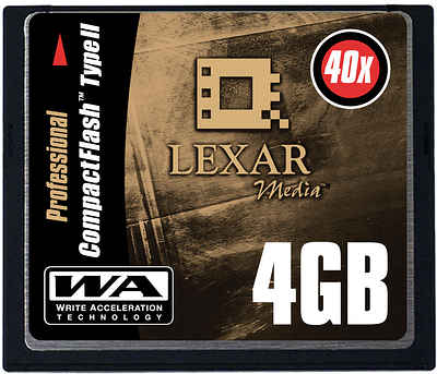 Lexar Media uvádí na trh 4GB paměťovou kartu