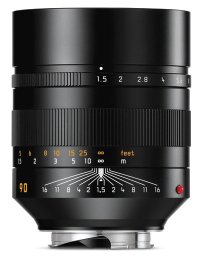Leica představila objektiv Summilux-M 90mm f/1.5 ASPH
