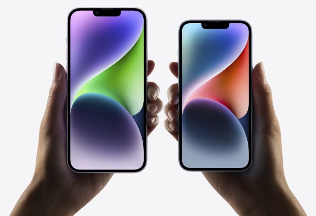 Apple iPhone 14 dostal větší 1/1,7" snímač, Photonic Engine a satelitní spojení