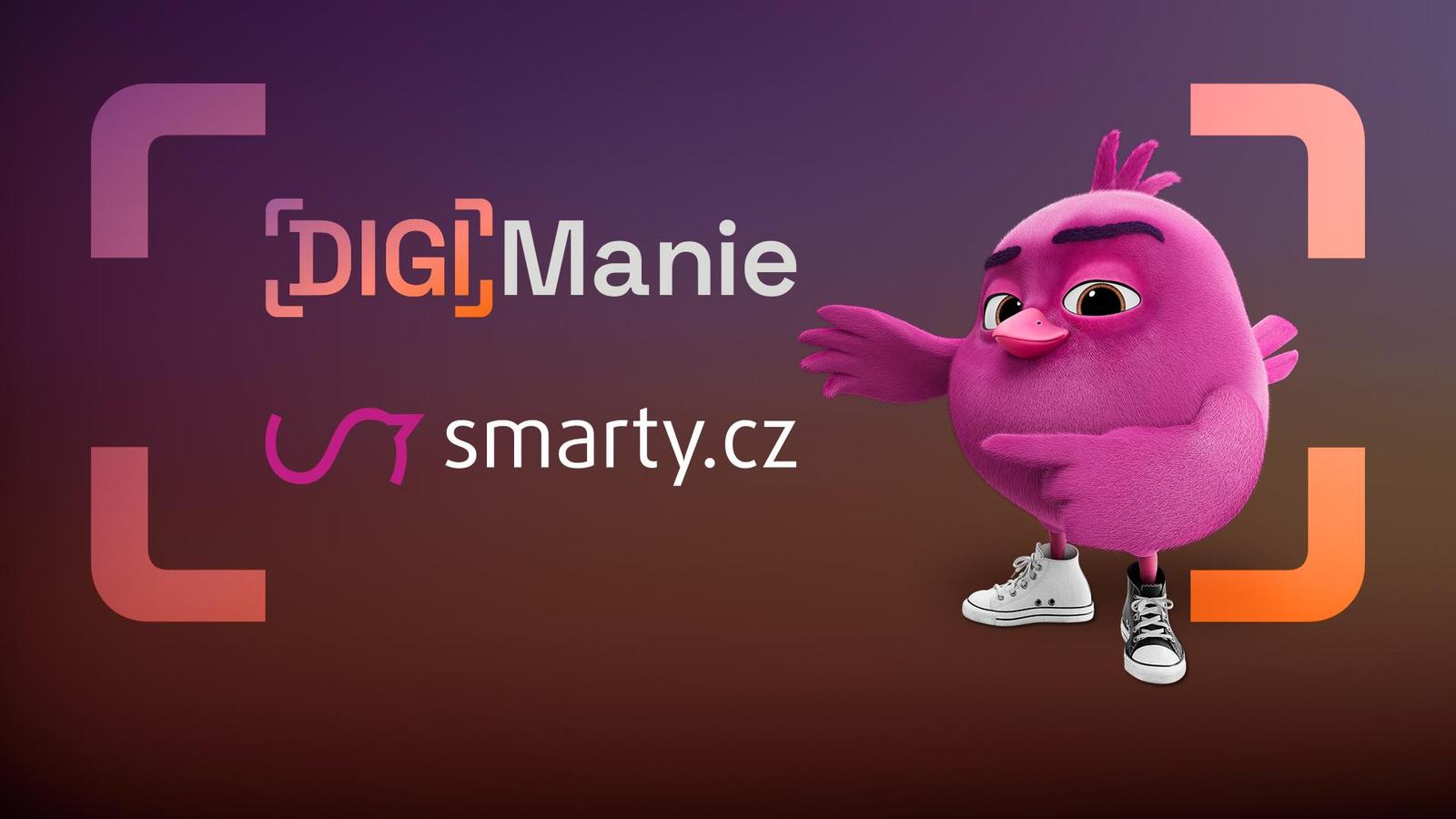 Stačí pípnout! Smarty.cz se stává generálním partnerem Digimanie