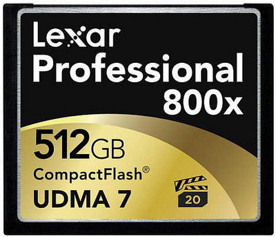 Lexar uvádí 800x, 1066x CompactFlash a 3333x CFast karty