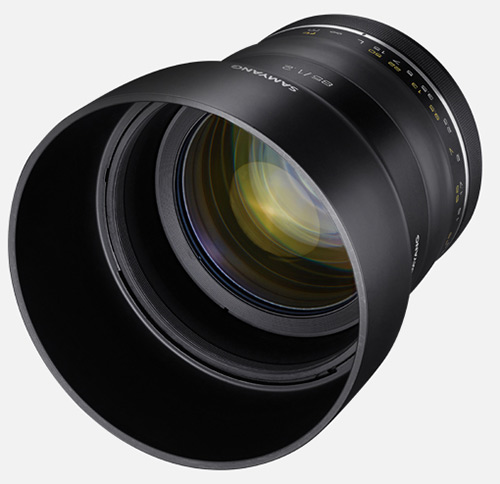 Objektivy Samyang XP 85mm F1.2 a 14mm F2.4