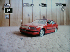 Sony Cyber-shot W510: červený základ