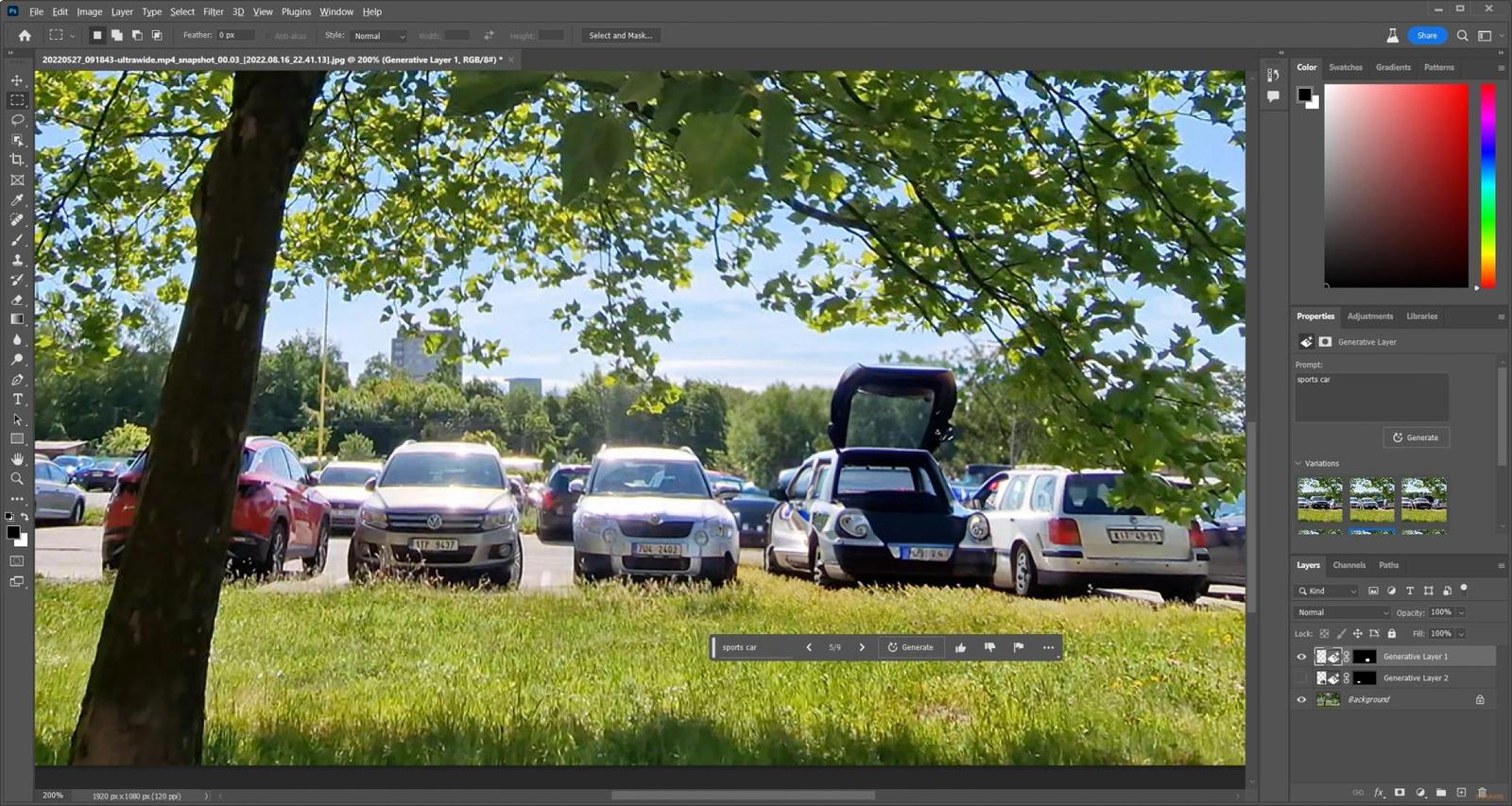 Generative Fill AI ve Photoshopu aneb co umí umělá inteligence Firefly?