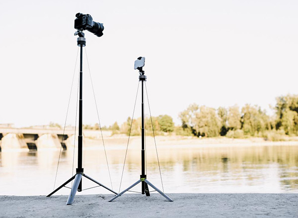 Lumapod, superrychlý stativ s napínacími lany