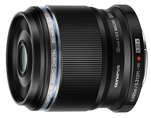 Olympus M.Zuiko Digital 30mm F3.5 Macro s 2,5× přepočteným zvětšením