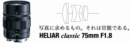 Nový objektiv Voigtländer 75mm F1,8