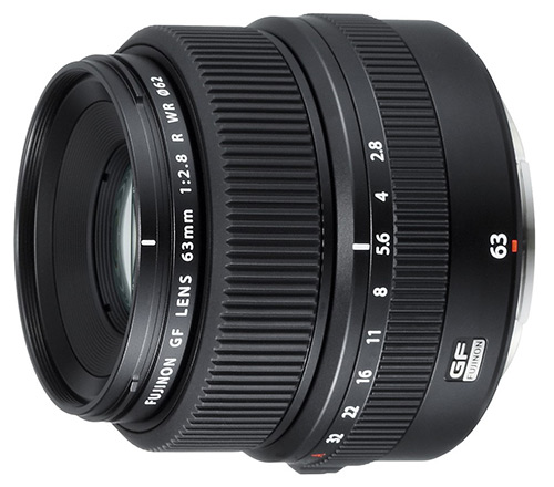 Pevný středoformátový objektiv Fujinon GF 63mm F2.8 R WR