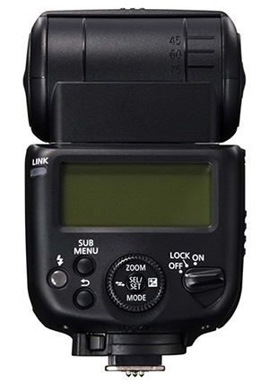 Canon Speedlite 430EX III-RT zadní strana
