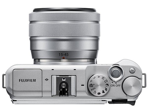 Fujifilm X-A5 horní strana