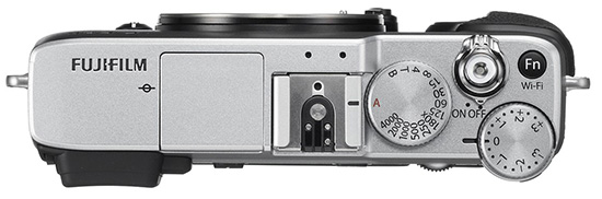 Fujifilm X-E2S horní strana