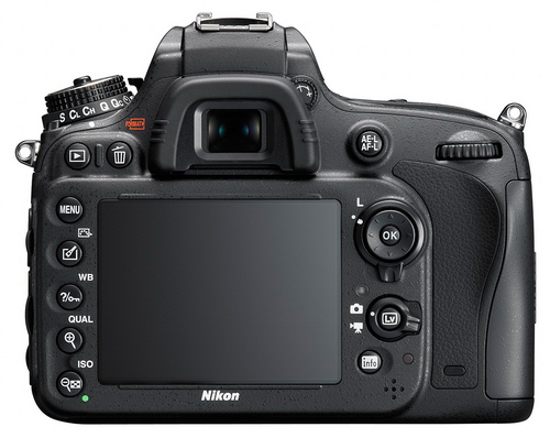 Nikon D610 displej