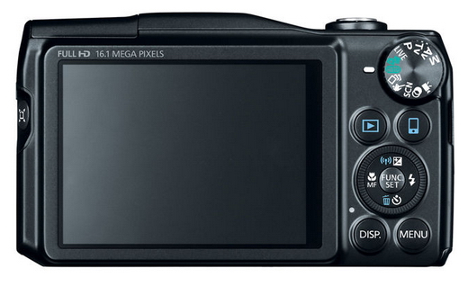 Canon PowerShot SX700 HS zezadu