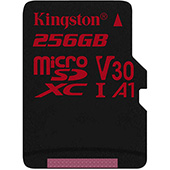 Kingston uvedl 256GB microSDXC kartu Canvas React