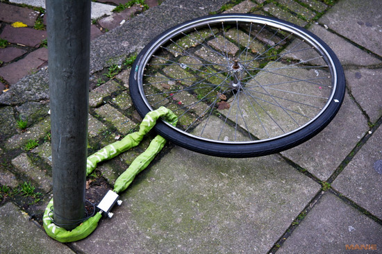 Ukradené kolo v Amsterdamu