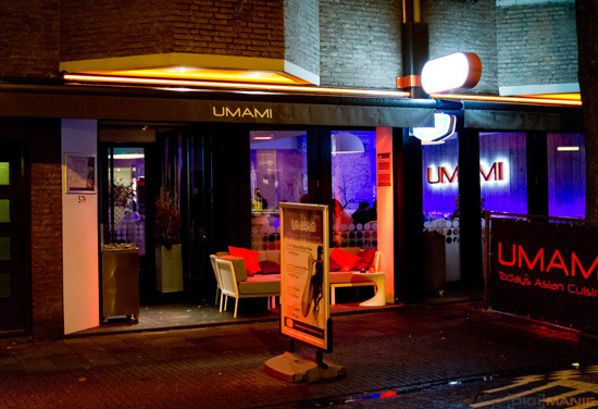 Zajímavá asijská restaurace UMAMI v Eindhovenu