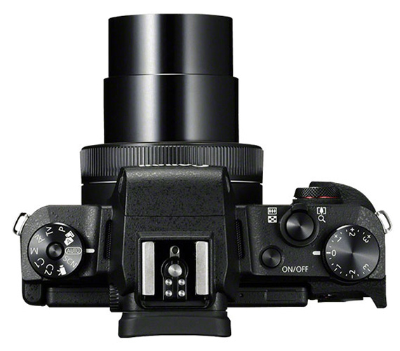 Canon PowerShot G1 X Mark III ovládání