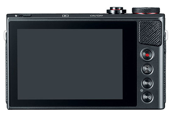 Canon PowerShot G9 X displej