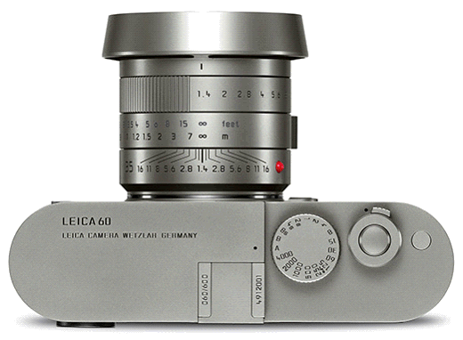 Leica M Edition 60 horní strana