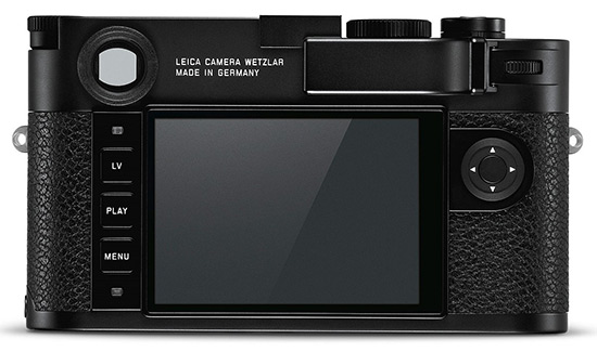 Leica M10 displej