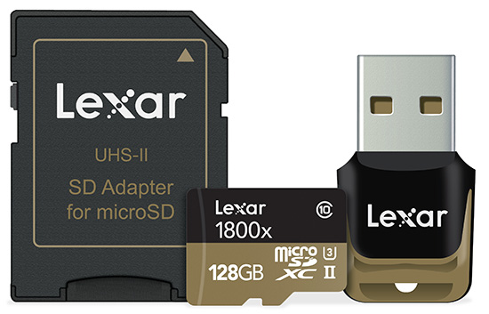 Lexar Professional microSDXC 1800× 128 GB