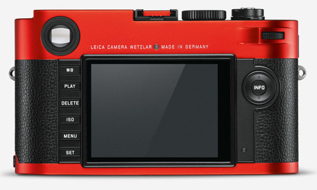 Leica M typ 262 Red displej