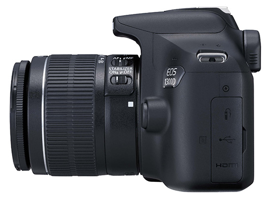 Canon EOS 1300D levá strana