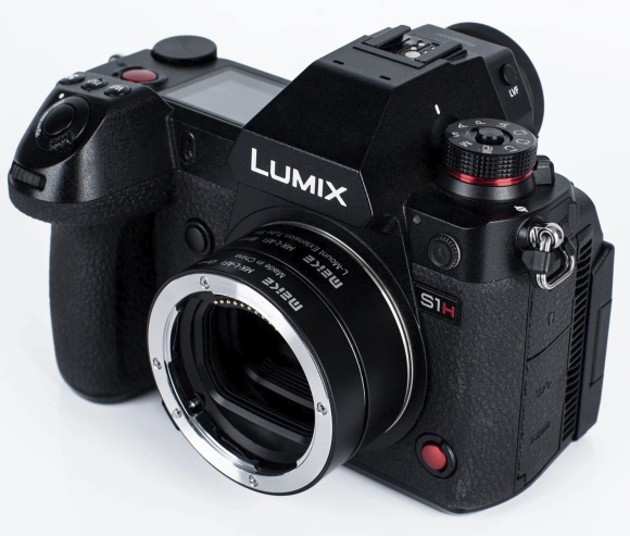 Meike MK-L-AF1 na Panasonic Lumix S1H