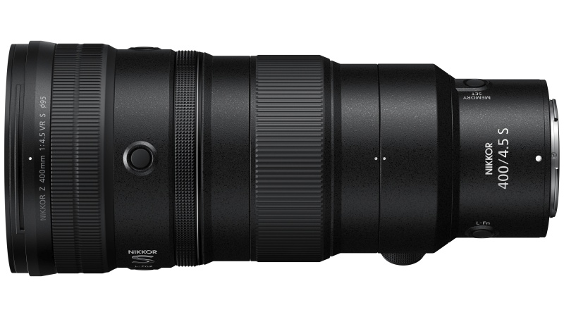 Nikon představuje relativně kompaktní Nikkor Z 400mm f/4.5 VR S