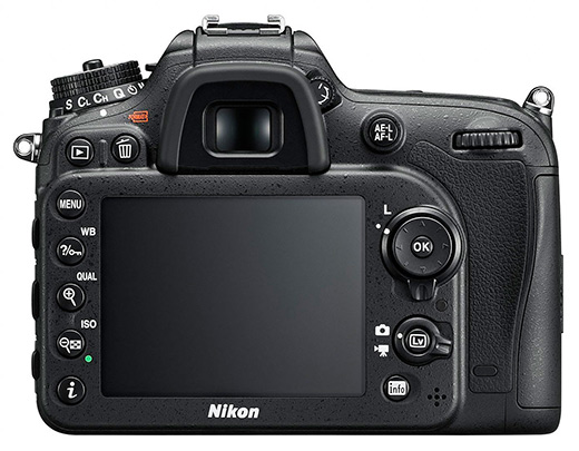 Nikon D7200 LCD