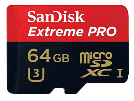 SanDisk Extreme PRO microSDXC 64 GB UHS-I U3
