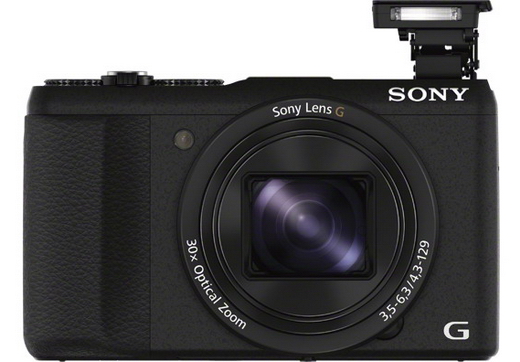 Sony Cyber-shot HX60 s bleskem