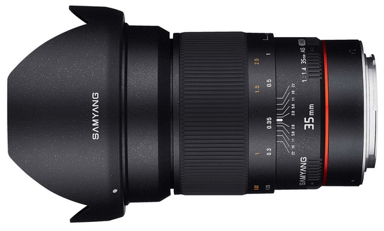 Samyang 35mm f/1.4 AS UMC pro Canon