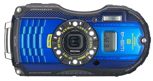 Ricoh WG-4 GPS zepředu