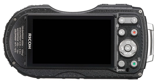 Ricoh WG-4 GPS zezadu