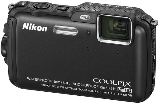 Nikon Coolpix AW120 zepředu