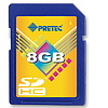 Pretec představil 8GB SD-HC kartu