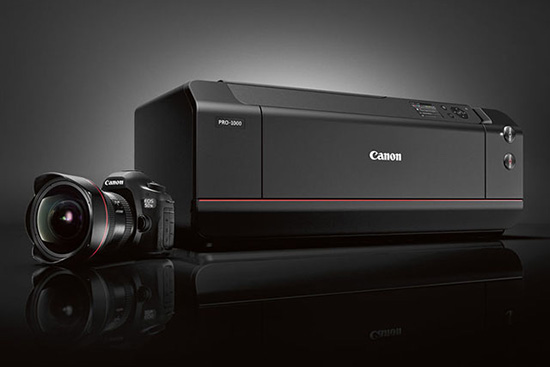Canon imagePROGRAF PRO-1000 se zrcadlovkou