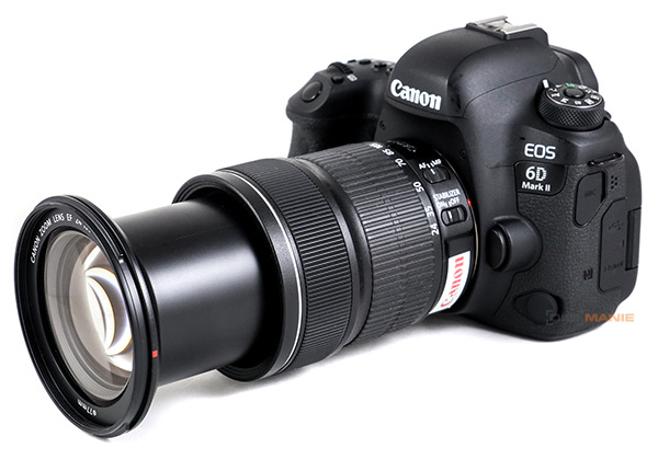Canon EF 24-105mm IS STM na Canon EOS 6D Mark II