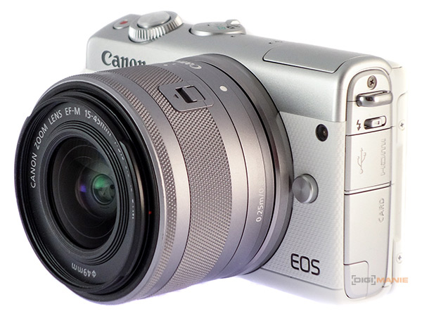 Canon EOS M100 a 14-45mm objektiv