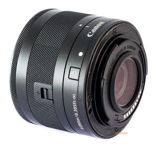 Canon EF-M 28mm F3.5 Macro IS bajonet