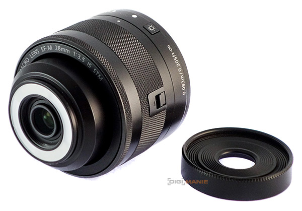 Canon EF-M 28mm F3.5 Macro IS LED