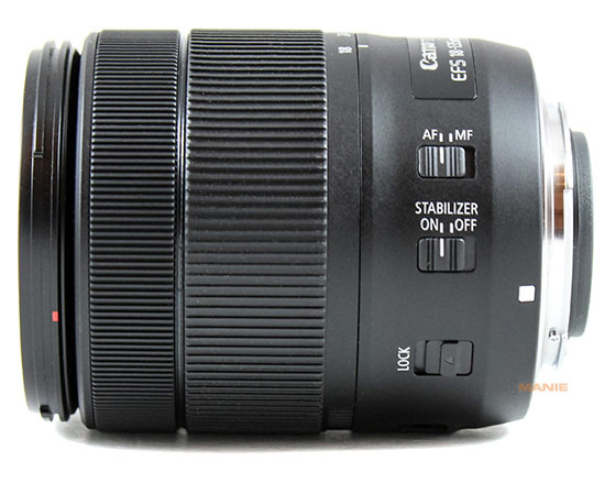 Canon EF-S 18-135mm IS USM prstence