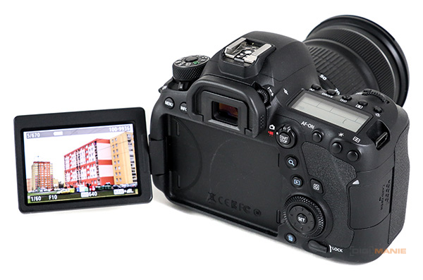 Canon EOS 6D Mark II výklopný displej