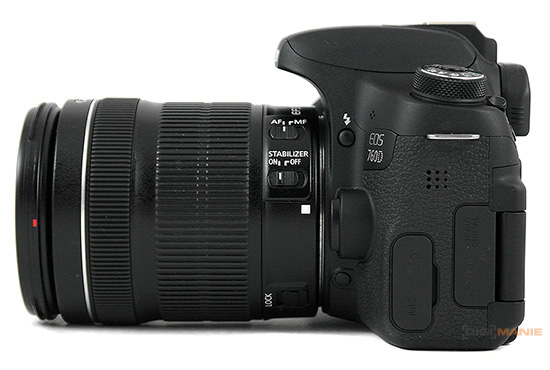 Canon EOS 760D levá strana