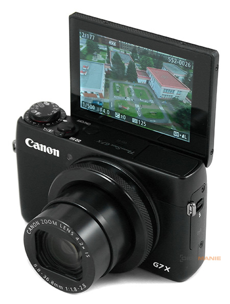 Canon PowerShot G7 X otočný displej