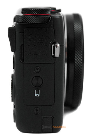 Canon PowerShot G7 X pravá strana