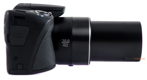 Canon PowerShot SX430 IS pravá strana